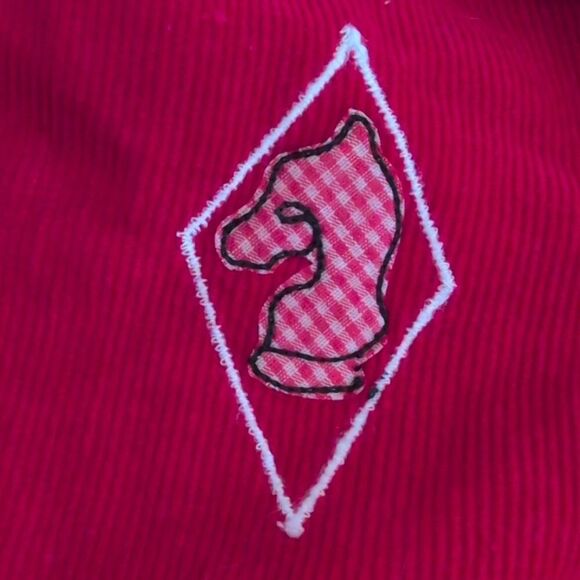 50s 60s Boys Vintage Red Courdory Chess‎ Jacket Vest Set MCM - Picture 2 of 10